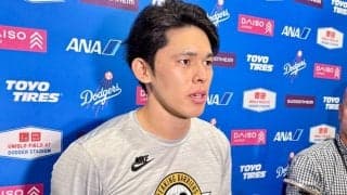 佐々木朗希、5勝目も“笑顔ナシ”　魔の6回に反省の弁「もう少し工夫できた」