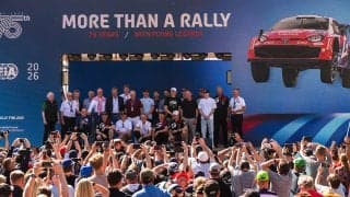 WRCフィンランド：大会75周年記念イベントに登場のオィット・タナック「新旧マシンの性能差をどう調整するのか興味深い」