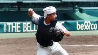 【甲子園練習】智弁和歌山・山田凜虎「ここでいい結果を出すんだぞって」両手で聖地の風を受ける