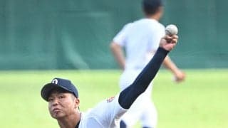 【甲子園練習】昨夏日本一・沖縄尚学が背番号変更「末吉がエース」新垣有絃は10、末吉良丞は１