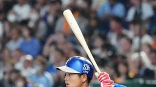【DeNA】前日支配下昇格の高見沢郁魅、プロ初打席は遊飛　背番号「193」ユニホームで登場