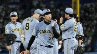 阪神　後半戦“開幕投手”才木は六回途中でピンチ残し降板、岩田に１９球粘られた末に左前打浴びる、序盤２回で３失点も粘投