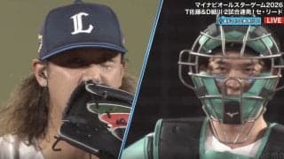 「そりゃ打たれるw」ソフトバンク栗原陵矢、想定外の“珍ハプニング”「声デカすぎ」「聞こえてるのヤバい」試合中の“選手マイク”→まさかの“配球バレ”