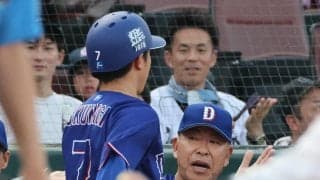 【中日】「宏斗があれだけの投球を…」井上監督は悪送球で同点に追いつかれた右腕をかばう