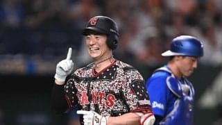 巨人・松本　移籍後初アーチ　７月最後に七夕の願いかなう　７７７日ぶりの一発「最後に出てよかった」