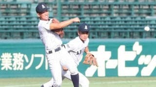 熊本に勇気を！有明が全力で甲子園初練習　ハツラツプレーでパワー送る　実田主将「被災されている方にも勇気、元気を」