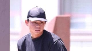 広島　前川誠太が３軍合流　報道陣に頭を下げ大野練習場に