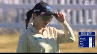 【動画】勝みなみは6位浮上　6番パー5では約1mにつけてイーグル奪取