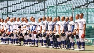 【甲子園練習】履正社・辻竜乃介「やっとこの舞台で野球ができるんだな」