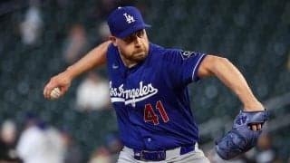 ドジャース救援スチュワートが右肩違和感でIL入り　昇格のアービンはRソックス戦６回６失点