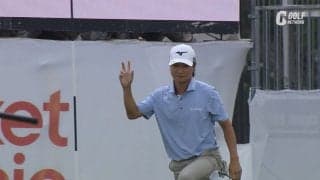 【動画】平田憲聖がラフから見事なロブショット！クーチャーはホールインワン達成【ロケットクラシック2日目ハイライト】