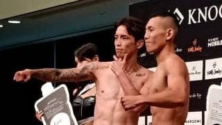 【KNOCK　OUT】パーマでいかつく変身した乙津陸が壱に挑戦「バチバチの試合を」