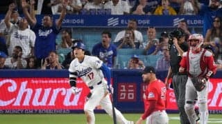 大谷翔平、右翼へ強烈なライナーの24号２ラン　「大谷対策」で今季は効かない“ある条件”