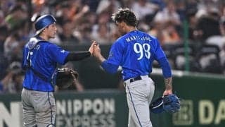 ＤｅＮＡがヒヤヒヤ後半戦初勝利　序盤三回で８－０も最後は８－７で逃げ切り　敵地で救援助っ人コンビが反撃を断つ　プロ初満塁弾の宮下は「ヨッシャー！」