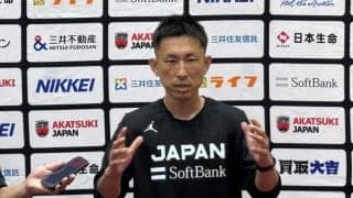 男子日本代表がアジア大会へ向け始動…吉本泰輔が指揮を執り山﨑一渉ら若手中心で合宿開始