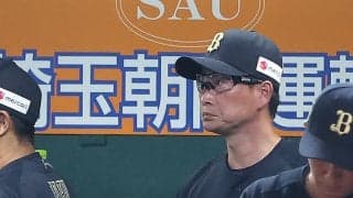【オリックス】岸田監督「勝つ気持ち出てた」ジェリー６四死球も６回０封に敗戦の中の光明と評価