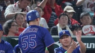 【中日】井上監督、５回１失点で３勝目のマラーに「暑くて顔が真っ赤でそっちが気になった」
