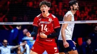 バレー男子準決勝　日本ＶＳ米国はフルセット激闘に　第４セットは米国が奪取　運命のファイナルセットへ