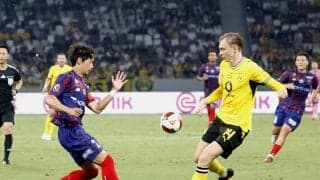 東京－ドルトムントは前半0－0で終了　雷で中断のアクシデントも