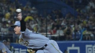 【阪神】及川雅貴がピンチで代打宮本を見逃し三振「キャッチャーを信じて気持ちで投げました」