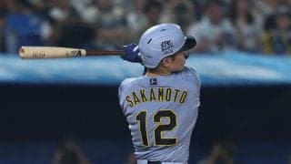 【阪神】坂本誠志郎「将司の初勝利がかかっていたので、何とか追加点を」３ラン含む４安打
