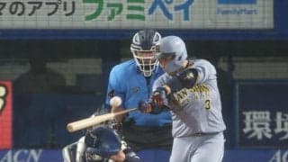 阪神・大山　打席途中で３３分中断「集中力を高く保ちながら」先制２点打　直近５試合１９の７「しっかりと準備してまた明日」