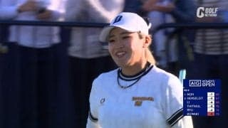 【動画】桑木志帆は2つ落とすも笑顔のフィニッシュ、メジャー初制覇へ2位維持