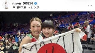 バレー・石川真佑　応援に駆けつけた親友との「アツすぎる」豪華２ショットに「最高すぎ」「美女コンビ」