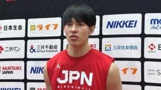 持ち味のペイントタッチと早い展開でチームに勢いを…小川敦也が高さを生かしてポジション争いに臨む
