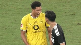 「怒り狂ってるやん」ドルトムント逸材、FC東京戦で激昂！日本人主審のジャッジに猛抗議「今の判定はキレる…」「怖いよ」