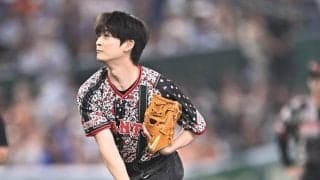 「好感しかない！！」東京Ｄ降臨の「神ビジュ」２５歳人気俳優に騒然　圧巻ノーバン投球と美しき所作　深々一礼に「いつにも増して深くて綺麗」