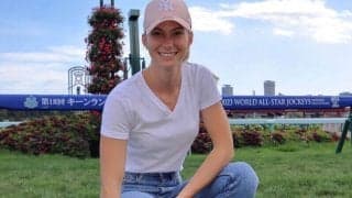 「よっしゃー！」「うおー」「お久しぶり」美人過ぎる女性騎手の来日決定にネット早くもソワソワ　ＷＡＳＪのヴェロン騎手