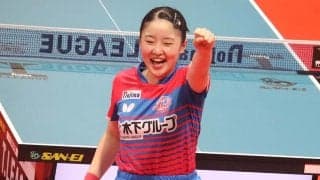 「世界ランキングでは上にいますが……」張本美和が語ったエースへの考え　神奈川を勝利に導いた18歳は「3連覇を目指す」【Tリーグ】