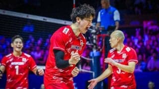 【バレー】日本男子はメダルに届かず　五輪出場権がかかる９月のアジア選手権に向けて石川祐希主将「また強くならないといけない」