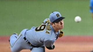 阪神　下村は４度目の先発もプロ初勝利ならず　前川の痛恨失策から同点とされ、勝ち投手の権利を得られず　５回７安打３失点で降板
