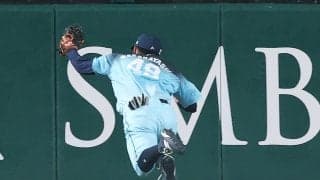 【西武】復帰の若林楽人が大飛球を好捕「感覚で走っていて自分の中でもナイスプレーでした」と笑顔