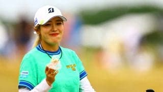 【速報】桑木志帆は首位と2打差でサンデーバックナインへ／全英女子