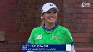 桑木志帆、2年連続で日本勢が全英V「これからもチームジャパンで盛り上げていきたい」