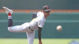 横浜　最速１５７キロの織田が甲子園練習　聖隷クリストファー・高部「本当に圧倒的」　マウンドでの投球に感嘆