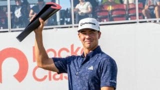 トービヨンセンが米ツアー初優勝　キャディはモリカワの元相棒「本当に素晴らしい」