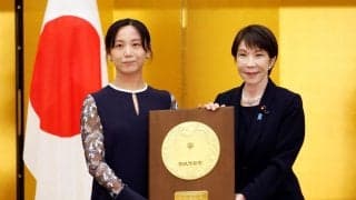 高木美帆さん　恒例の記念品に包丁を希望した理由とは…国民栄誉賞表彰式