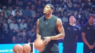 バスケ男子・八村塁　将来的に日本でプレーを希望「Ｂリーグでプレーするのは１つの夢」　中高生向け技術指導キャンプ開催