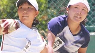  窪田結衣と石田実莉 インハイ決勝進出 