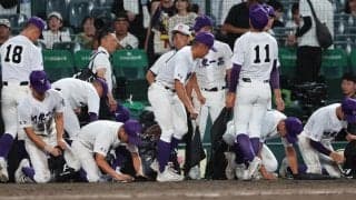 【甲子園】関東第一が10年ぶり初戦敗退…英明に逆転負け　米沢監督「ミスを見逃してくれない」