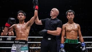 【ONE】SB王者・笠原弘希がRISE王者・塩川琉斗に勝利、ハイドレ失敗の理由も明かす