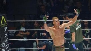 ＢＤ出身の身長２０４ｃｍ“怪物”エドポロキングが衝撃の２回ＫＯ勝ち「やっぱ俺ちゃうな」元極真世界王者に右膝を顎にたたき込みリングに沈める　ＲＩＺＩＮ無傷の３連勝　弟は日本ハム期待の大砲