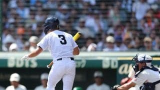 【甲子園】珍場面！社・北村煌大、打席の途中で右打席→左打席に変更　ルールに則った戦略的一手