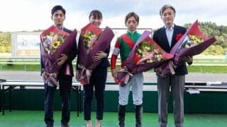 【クラスターC】川田「無事に届いてくれて何よりです」アンズアメがゴール寸前で差し切る