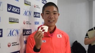 【陸上】男子400m障害で銀メダル後藤大樹がU20世界選手権から帰国「今日はすしの気分」