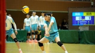 セッター森田陸は「助けてくれたスパイカーに感謝」 男子初優勝を飾った清風高の喜びの声【近畿インターハイ2026】